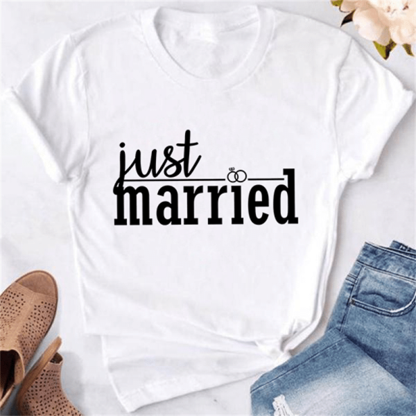 T-shirt Special pour un Couple Mariage