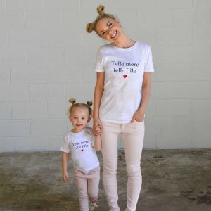 T-shirt Telle Mere & Telle Fille T-shirt Telle Mere & Telle Fille