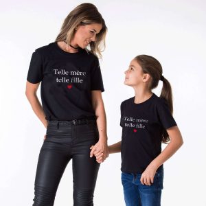 T-shirt Telle Mere &amp Telle Fille
