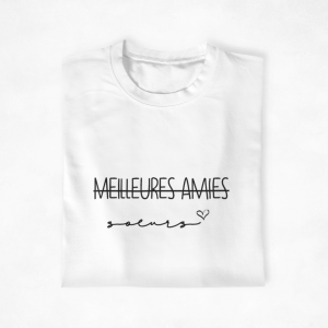 T shirt assortis pour Copines soeurs Meilleures Amies 3