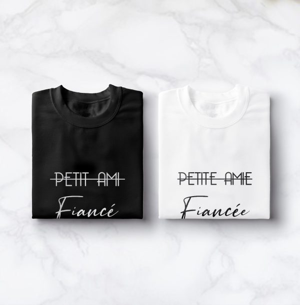 T-shirt assortis pour Couple – Fiances – Tenues assorties