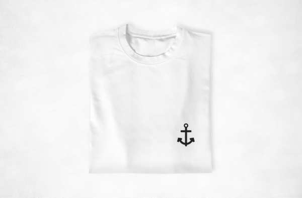 T-shirt assortis pour couple Ancre de marins – Assortis Moi