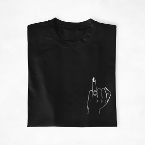 T shirt assortis pour couple Doigt dhonneur cote coeur 5