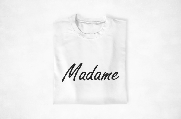 T-shirt assortis pour couple – Madame Monsieur – Assortis Moi