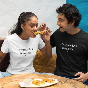 T-shirt couple – Larguez les amours ! T-shirt couple – Larguez les amours !