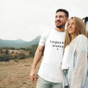 T-shirt couple – Larguez les amours !
