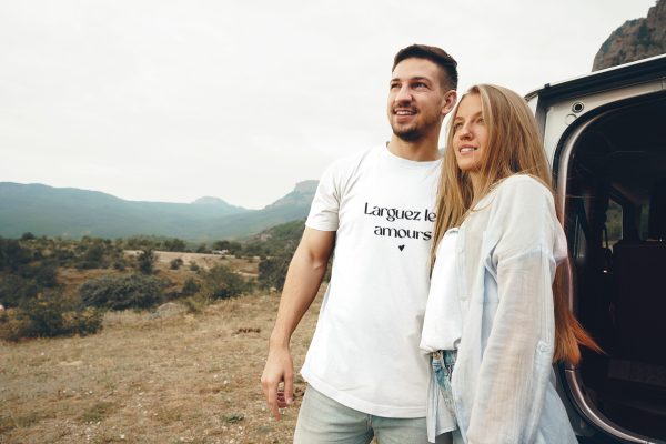 T-shirt couple – Larguez les amours !