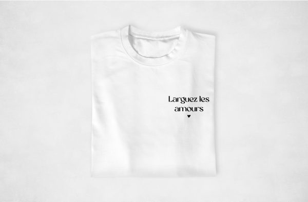 T-shirt couple – Larguez les amours !