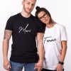 T-shirt couple Mari et Femme – Vetements assortis – Assortis Moi