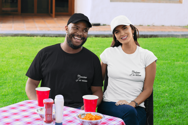 T-shirt couple Mr j’ai raison et Mme j’ai toujours raison – Coeur