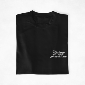 T-shirt couple Mr j'ai raison et Mme j'ai toujours raison - Coeur 2 T shirt couple Mr jai raison et Mme jai toujours raison Coeur 3