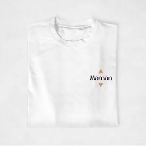 T-shirt duo Mere Fille - Deux coeurs 5 T shirt duo Mere Fille Deux coeurs 6