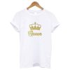 T-shirt pour Couple Mariage Blanc a Manches Courtes