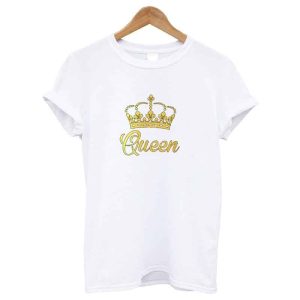 T-shirt pour Couple Mariage Blanc a Manches Courtes T-shirt pour Couple Mariage Blanc a Manches Courtes