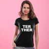 T-shirt pour Couple a Imprime Better Together