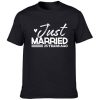 T-shirts Blanc Et Noir pour 25eme Anniversaire de Mariage de Couple
