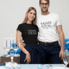 T-shirts Couple Mari & Femme Ideale – Cadeau pour Couples