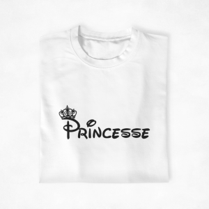 T-shirts Couple Prince & Princesse – Amour et complicité - Assortis Moi 1 T shirts Couple Prince Princesse Amour et complicite Assortis Moi 2