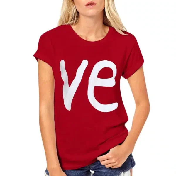 T-shirts a Motif Love pour Couple