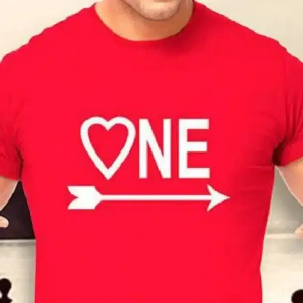 T-shirts a Motifs One Love pOur Amoureux
