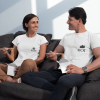 T-shirts assortis pour Couple – Roi et Reine Coeur – Assortis Moi