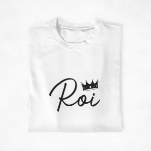 T-shirts assortis pour couple - Roi et Reine - Assortis Moi 2 T shirts assortis pour couple Roi et Reine Assortis Moi 3