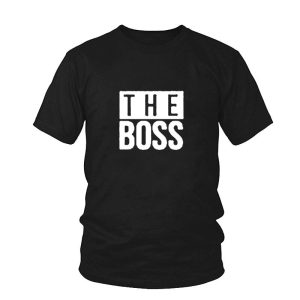 Tee Shirt Couple C'est Moi le Boss 1 Tee Shirt Couple Cest Moi le Boss 2