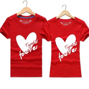 Tee Shirt Couple Grand Coeur 2 Tee Shirt Couple Grand Coeur 3