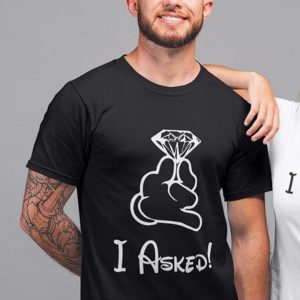 Tee Shirt Couple Jai Dit Oui 3