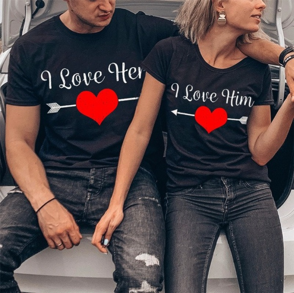 Tee Shirt Couple Je L’Aime