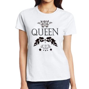 Tee Shirt Couple King Queen 3