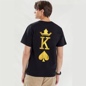 Tee Shirt Couple King Queen Or Tee Shirt Couple King Queen Or