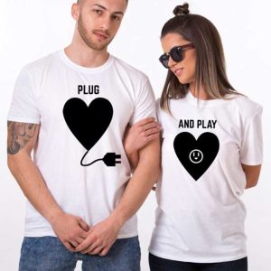 Tee Shirt Couple Plug and Play 1