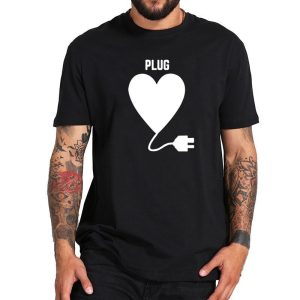 Tee Shirt Couple Plug and Play 2 Tee Shirt Couple Plug and Play 2