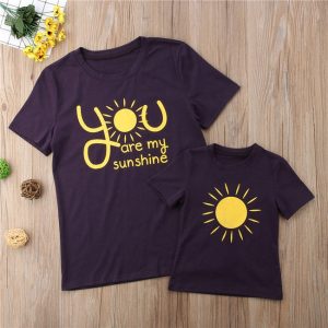 Tee Shirt Duo Maman Fille Soleil Tee Shirt Duo Maman Fille Soleil