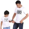 Tee Shirt Enfant Papa CEO
