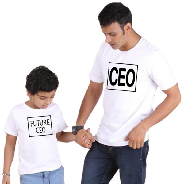 Tee Shirt Enfant Papa CEO