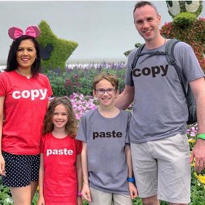Tee Shirt Famille Copy Paste Tee Shirt Famille Copy Paste