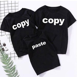 Tee Shirt Famille Copy Paste 4
