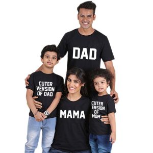 Tee Shirt Famille Cute 4