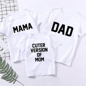 Tee Shirt Famille Cute 6