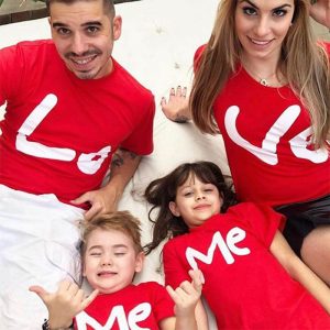 Tee Shirt Famille Love Me Tee Shirt Famille Love Me