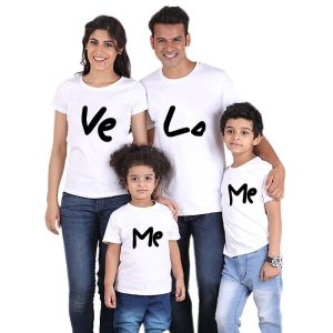 Tee Shirt Famille Love Me 4