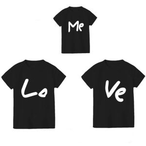 Tee Shirt Famille Love Me 5