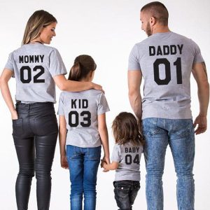 Tee Shirt Famille Numero