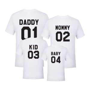 Tee Shirt Famille Numero 4 Tee Shirt Famille Numero 5