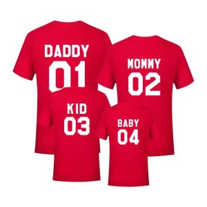 Tee Shirt Famille Numero 6 Tee Shirt Famille Numero 7