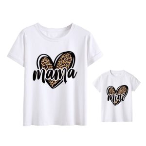 Tee Shirt Mama Mini Coeur 2 Tee Shirt Mama Mini Coeur 3