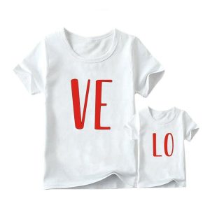 Tee Shirt Maman et Fille LOVE 5 Tee Shirt Maman et Fille LOVE 6
