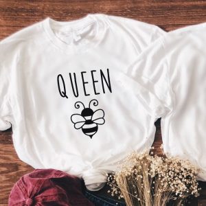 Tee Shirt Meilleure Amie Baddie and Queen 2 Tee Shirt Meilleure Amie Baddie and Queen 3